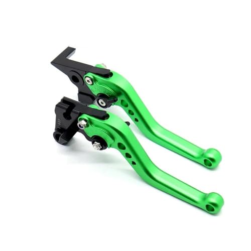 Kupplungs Bremshebel Bremskupplungshebel Für XL1000V Für Varadero 1999–2011 Motorrad Verstellbar(Green) von HGPVPKZAZD