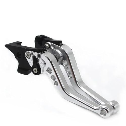 Kupplungs Bremshebel Für ADV150 Für ADV 150 2019 2020 2021 Motorradzubehör Kurze Bremskupplungshebel Motorrad Hebel Bremshebel(Silver) von HGPVPKZAZD