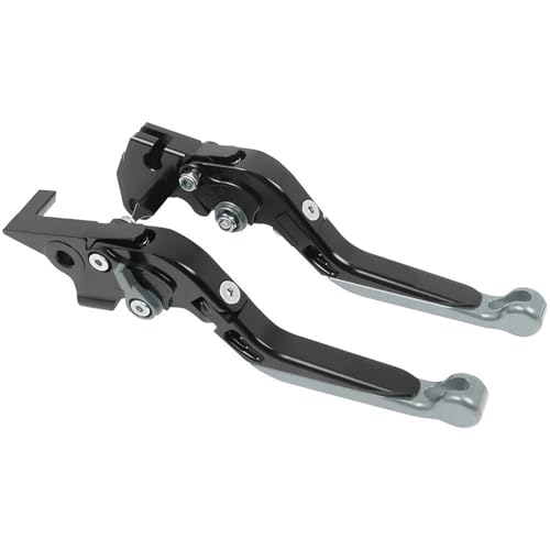 Kupplungs Bremshebel Für CBR600 Für CBR 600 F2 F3 F4 F4i Für CBR900RR Für CB919 Motorrad Bremse Kupplungshebel Einstellbare Griffe Hebel Motorrad Hebel Bremshebel(Grey-1) von HGPVPKZAZD