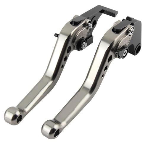Kupplungs Bremshebel Für Forza 250 300 350 750 Für NSS 300 350 750 2021 2022 Motorrad Kurze Bremse Kupplung Hebel Griffe Motorrad Hebel Bremshebel(Grey) von HGPVPKZAZD