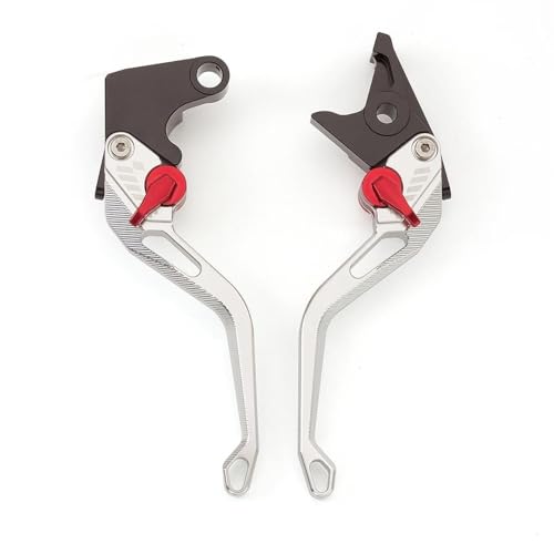 Kupplungs Bremshebel Für Für T Max 500 530 Für Tmax 530 500 Für T-Max530 Motorrad Bremse Kupplung Hebel Zubehör Griff Hebel(Short Grey) von HGPVPKZAZD