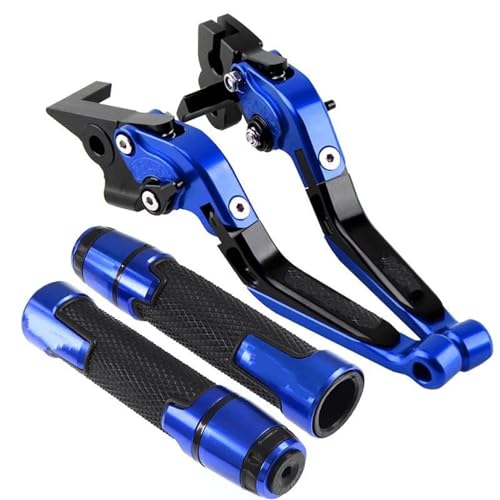 Kupplungs Bremshebel Für Für XT660X Für XT660 X 2004-2017 Motorrad Bremse Kupplung Hebel Lenker Hand Motorrad Hebel Bremshebel(Blueblack) von HGPVPKZAZD