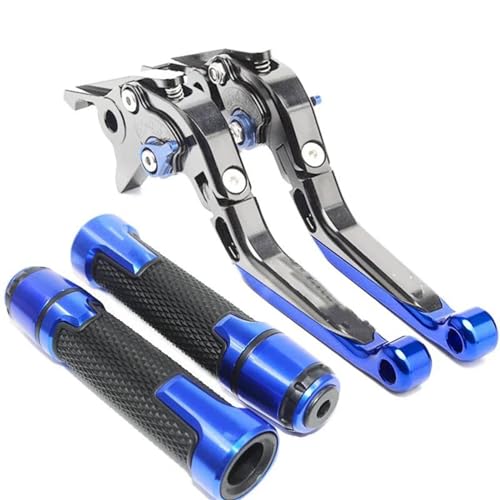 Kupplungs Bremshebel Für Für XT660X Für XT660 X 2004-2017 Motorrad Bremse Kupplung Hebel Lenker Hand Motorrad Hebel Bremshebel(TitaniumBlue) von HGPVPKZAZD