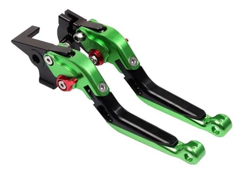 Kupplungs Bremshebel Für Leoncino 800 Für Trail Für Leoncino800 2022 2023 Handbremse Einstellbare Griff Bremse Kupplung Klapp Hebel(A-Green) von HGPVPKZAZD