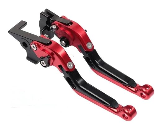 Kupplungs Bremshebel Für Leoncino 800 Für Trail Für Leoncino800 2022 2023 Handbremse Einstellbare Griff Bremse Kupplung Klapp Hebel(A-Red) von HGPVPKZAZD