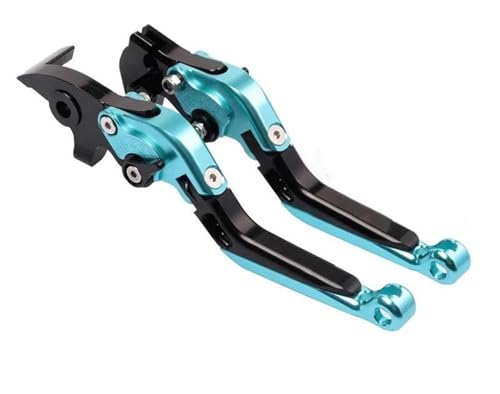 Kupplungs Bremshebel Für Leoncino 800 Für Trail Für Leoncino800 2022 2023 Handbremse Einstellbare Griff Bremse Kupplung Klapp Hebel(B-Cyan) von HGPVPKZAZD
