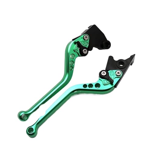 Kupplungs Bremshebel Für MT 10 Für MT-10 Für MT10 Für FJ09 Für MT09 Für FJ-09 Für MT-09 Für Tracer Bremse Kupplungshebel Langer Kurzer Griff Motorrad Hebel Bremshebel(Long green) von HGPVPKZAZD