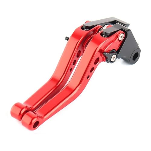 Kupplungs Bremshebel Für Monkey Für Z125 Für Z 125 Für Z-125 2019 2020 2021 2022 Motorrad Kurzen Lenker Einstellbare Bremse Kupplung Hebel Motorrad Hebel Bremshebel(Red black) von HGPVPKZAZD