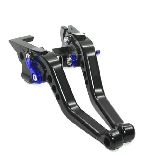 Kupplungs Bremshebel Für SV650 Für SV 650 1999-2009 Kurze Motorradzubehör Einstellbare Bremskupplungshebel(Black 3) von HGPVPKZAZD