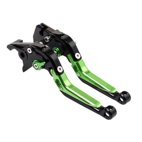 Kupplungs Bremshebel Für SVARTPILEN 701 Für Supermoto Für Enduro Für SVARTPILEN701 2017-2020 2021 2022 Klappbare Ausziehbare Bremskupplungshebel(C-Green) von HGPVPKZAZD