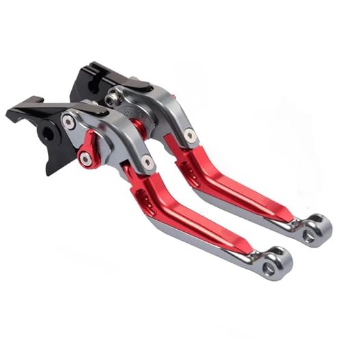 Kupplungs Bremshebel Für SVARTPILEN 701 Für Supermoto Für Enduro Für SVARTPILEN701 2017-2020 2021 2022 Klappbare Ausziehbare Bremskupplungshebel(F-Red) von HGPVPKZAZD