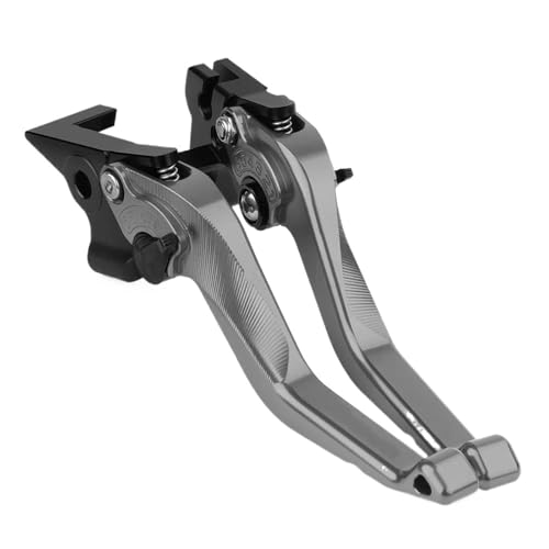 Kupplungs Bremshebel Für TENERE 700 Für Tenere700 Für XTZ 700 Für XTZ700 2019 2020 2021 2022 Motorrad Kurze Bremse Kupplung Hebel Einstellbar Motorrad Hebel Bremshebel(Grey) von HGPVPKZAZD