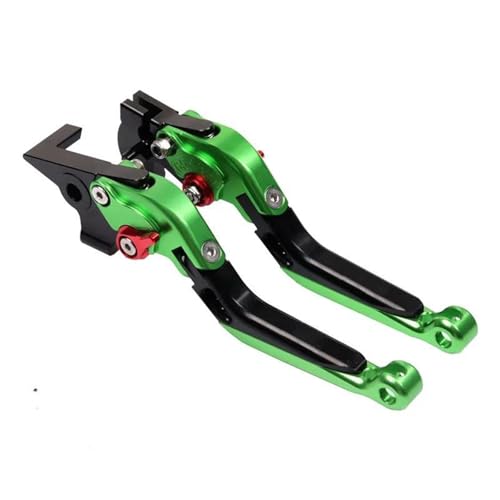 Kupplungs Bremshebel Für TENERE700 Für TENERE 700 900 Für Tenere 900 2019 2020 2021 2022 Motorrad Klapp Ausziehbarer Bremskupplungshebel Motorrad Hebel Bremshebel(A-Green) von HGPVPKZAZD
