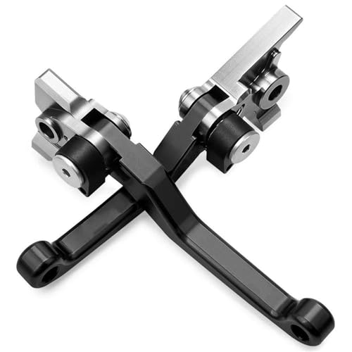 Kupplungs Bremshebel Für TM Für MX125 Für MX 125 2019 2020 2021 Pivot Bremse Kupplung Hebel Motorrad Zubehör Griff Bar Motorrad Hebel Bremshebel(Black) von HGPVPKZAZD