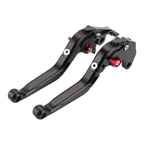 Kupplungs Bremshebel Für V-STROM Für DL 1050 1000 XT Für VStrom Für 1000XT Für 1050XT 2017-2019 Klappkupplung Bremshebel Steuergriffe Motorrad Hebel Bremshebel(Black Red) von HGPVPKZAZD