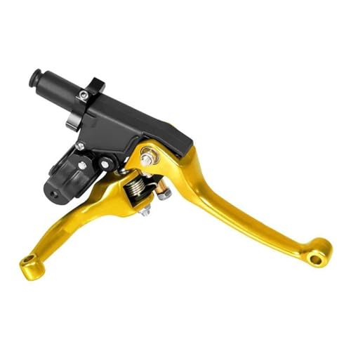 Kupplungs Bremshebel Für XSR 700 900 Motorrad Faltbare Bremskupplungshebel 22 Mm Lenker Motocross Zubehör(Yellow) von HGPVPKZAZD