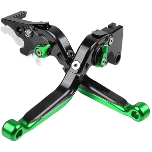 Kupplungs Bremshebel Für Z1000SX Für Z-1000SX Für Z 1000SX Für Z 1000 SX 2011-2016 Bremskupplungshebel Klappbare Ausziehbare Einstellbare Teile Motorrad Hebel Bremshebel(Green) von HGPVPKZAZD