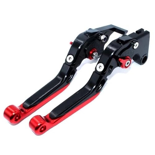 Kupplungs Bremshebel Motorrad Zubehör Für CB150R Für CB 150R Für CB150 R 2017 2018 Einstellbare Bremsgriff Kupplungshebel Motorrad Hebel Bremshebel(Red) von HGPVPKZAZD