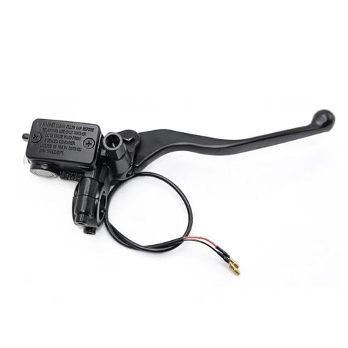Kupplungs Bremshebel Motorradzubehör Hydraulische Kupplungs- Und Bremshebel Für Mit Einem Lenkerlochdurchmesser Von 7/8 Zoll Und 22 Cm(Dark Grey) von HGPVPKZAZD