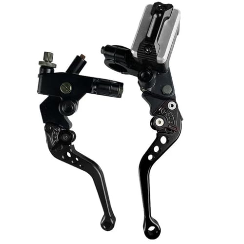 Kupplungs Bremshebel Universal Motorrad Hauptbremszylinder Hebel Kabel Kupplung Reservoir Für Roller Sport Dirt Bike 1 Paar 7/8 "22mm(Black A) von HGPVPKZAZD