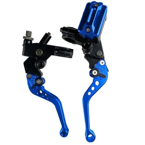 Kupplungs Bremshebel Universal Motorrad Hauptbremszylinder Hebel Kabel Kupplung Reservoir Für Roller Sport Dirt Bike 1 Paar 7/8 "22mm(Blue C) von HGPVPKZAZD