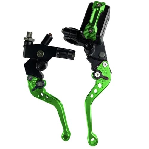 Kupplungs Bremshebel Universal Motorrad Hauptbremszylinder Hebel Kabel Kupplung Reservoir Für Roller Sport Dirt Bike Ein Paar 7/8 "22mm(Green B) von HGPVPKZAZD
