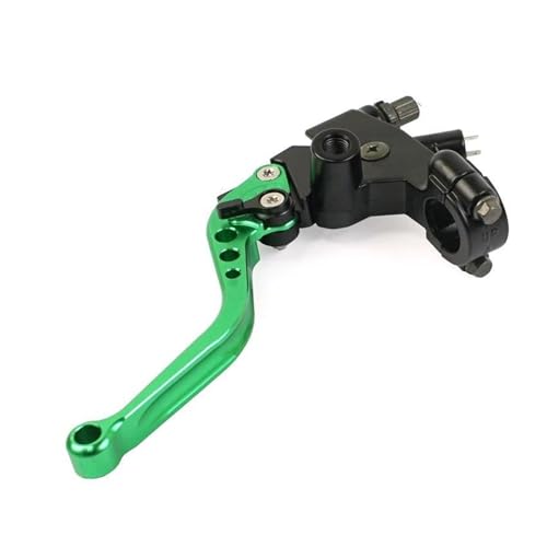 Kupplungs Bremshebel Universal Motorrad Linker Hebel Kupplungskabel Linie 22mm Universal Für(Green Longer) von HGPVPKZAZD