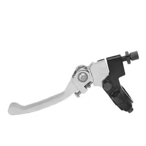 Kupplungs Bremshebel Universal Motorrad Linker Lenker Bremskupplungshebel Griff Fahrerlenker Motorrad Hebel Bremshebel(White B) von HGPVPKZAZD
