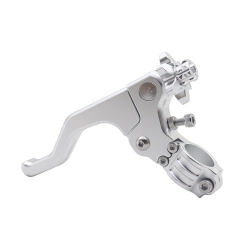 Kupplungs Bremshebel Universal Motorrad Motorrad Kupplung Und Handbremse Kupplung Hebel(Silver) von HGPVPKZAZD
