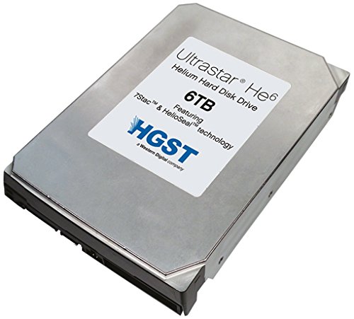 HGST He6 Ultrastar 6 TB Helium 3,5 Zoll SAS Festplatte von HGST