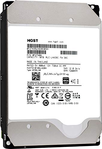 HGST Ultrastar 10TB HE SAS 4KN SE HUH721010AL4204 von Hitachi