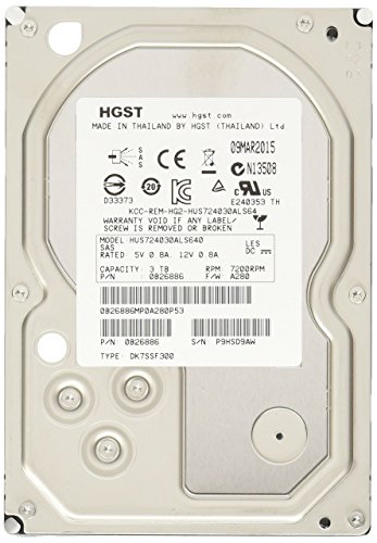 HGST Ultrastar 7K4000 HUS724030ALS640 Interne Festplatte (0B26886) von HGST