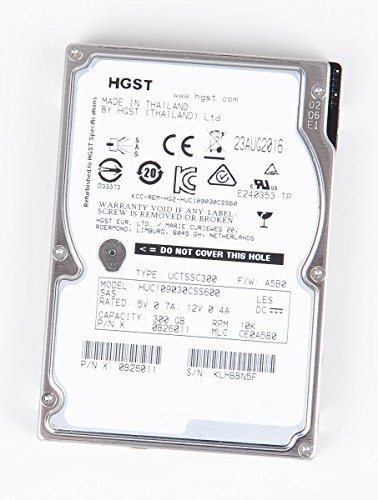 HGST Ultrastar C10K900 300 GB 6G 10K SAS 2.5' Festplatte/Hard Disk - HUC109030CSS600 HGST Ultrastar C10K900 300 GB 6G 10K SAS 2.5' Festplatte/Hard Disk - HUC109030CSS600 von HGST