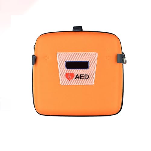 AED-Defibrillator-Lagerungsbeutel Defibrillator-Tasche Notfallinstrumentenbehälter mit Einstellbaren Schultergurten und Durchsichtigem Fenster für Haus Büro Öffentliche Orte AED-Defibrillator-Lagerungsbeutel Defibrillator-Tasche Notfallinstrumentenbehälter mit Einstellbaren Schultergurten und Durchsichtigem Fenster für Haus Büro Öffentliche Orte von HGSTM
