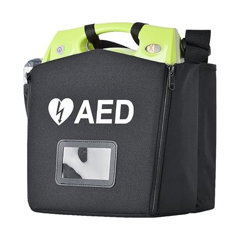 Portabler AED-Aufbewahrungsbeutel, AED-Defibrillatorbeutel, Mit Einstellbarem Gurt und Griff, AED-Defibrillator-Notfallinstrumentenbehälter, Für Zuhause, Büro, Öffentliche Orte Portabler AED-Aufbewahrungsbeutel, AED-Defibrillatorbeutel, Mit Einstellbarem Gurt und Griff, AED-Defibrillator-Notfallinstrumentenbehälter, Für Zuhause, Büro, Öffentliche Orte von HGSTM