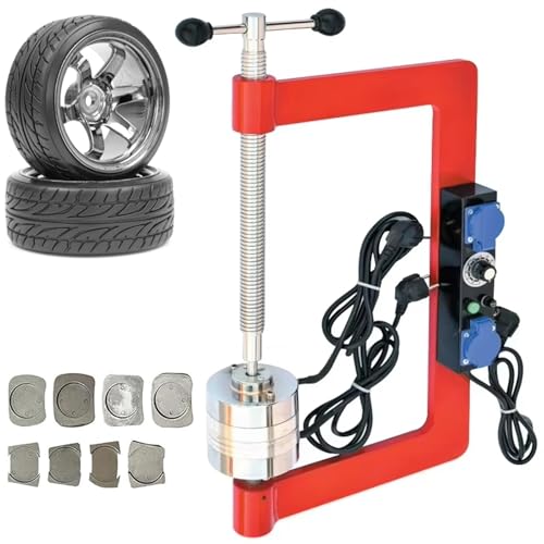 Reifenvulkanisiergerät Reifen Spreizer Werkzeug Reifen Auto Reparaturgerät Set mit 8 Formen Einstellbare Höhe 150-180℃ Turm Reifenvulkanisierer Reparatur Werkstattausrüstung Reifenvulkanisiergerät Reifen Spreizer Werkzeug Reifen Auto Reparaturgerät Set mit 8 Formen Einstellbare Höhe 150-180℃ Turm Reifenvulkanisierer Reparatur Werkstattausrüstung von HGSTM
