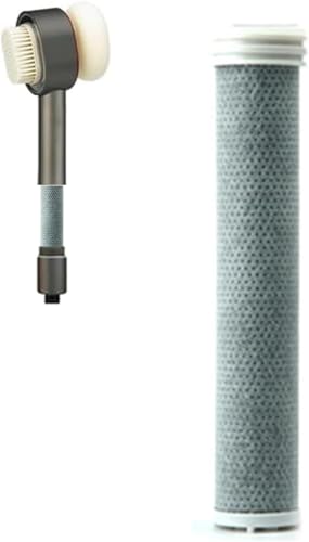 Filtersonic 3-in-1 Duschkopf, Hochdruck mit Kalkfilter, Druckerhöhend mit Schwamm für Hartes Wasser (Filter) von HGSlijuongs