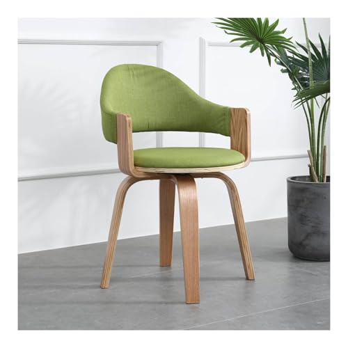 HGTRH 360° Rotating Dining Room Chair Retro, Kitchen Chairs with Wooden Frame Comfortable Fabric Padding Upholstered Chair A HGTRH 360° Rotating Dining Room Chair Retro, Kitchen Chairs with Wooden Frame Comfortable Fabric Padding Upholstered Chair A von HGTRH