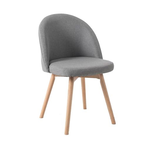 HGTRH Swivel Dining Chairs, Conference Chairs with Curved Backrest Upholstered Armchair with Solid Wood Legs Lounge Chair F 1pc HGTRH Swivel Dining Chairs, Conference Chairs with Curved Backrest Upholstered Armchair with Solid Wood Legs Lounge Chair F 1pc von HGTRH