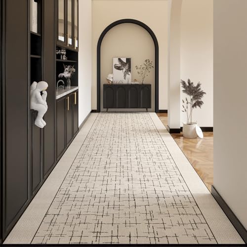 HGTRH Teppich LäUfer Flur KüChe Rutschfes, Waschbar Meterware Korridor TeppichläUfer Esszimmer Wohnzimmer KüChenteppich Lang FlurläUfer Polyester Design Anpassbar Schmutzfangmatte B 50x80cm HGTRH Teppich LäUfer Flur KüChe Rutschfes, Waschbar Meterware Korridor TeppichläUfer Esszimmer Wohnzimmer KüChenteppich Lang FlurläUfer Polyester Design Anpassbar Schmutzfangmatte B 50x80cm von HGTRH