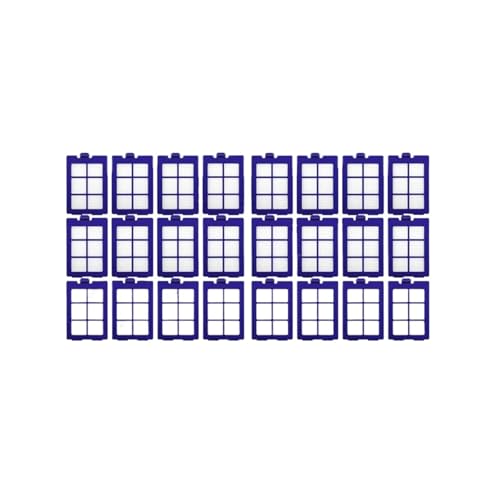 HGTYBCAR Hepa-Filter-Ersatzteile, kompatibel mit RoboVac X8 Serie, Hybrid-Roboter-Staubsauger, 24 Stück HGTYBCAR Hepa-Filter-Ersatzteile, kompatibel mit RoboVac X8 Serie, Hybrid-Roboter-Staubsauger, 24 Stück von HGTYBCAR