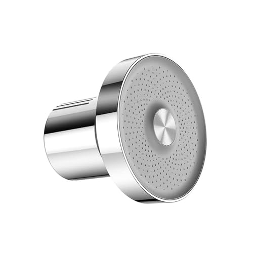 6 Zoll Duschkopf 15 Stufen Duschfilter Wasserreiniger Badezimmer Regenduschkopf Hartwasser Duschfilter(Silver) von HGXLOWUA
