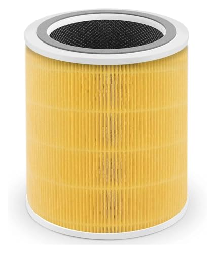 Filter, Luftreiniger Core 400S Filter, Kompatibel For Levoit Core 400S(Yellow) von HGXLOWUA