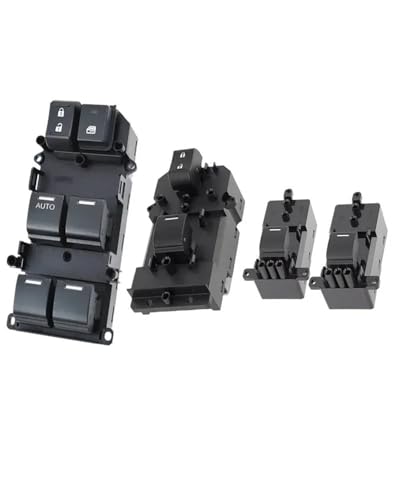 HGYFS5 Auto Elektrische Fensterheber Für Accord EX LX 2008 2009 2010 2011 2012 Power Master Fenster Control Schalter Taste 35750TB0H01 35750-TA0-A02 35750-TBD-H13 33 + 4 Pins(Passenger Switch) von HGYFS5