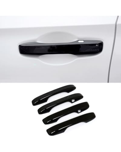 HGYFS5 Scratch Protection Bohrungsfreier Türgriffschutz Für Accord (2023-2024) - Kratzfeste Tuning-Ausstattung Anti-Scratch Covers(Dual smart bright black A) von HGYFS5