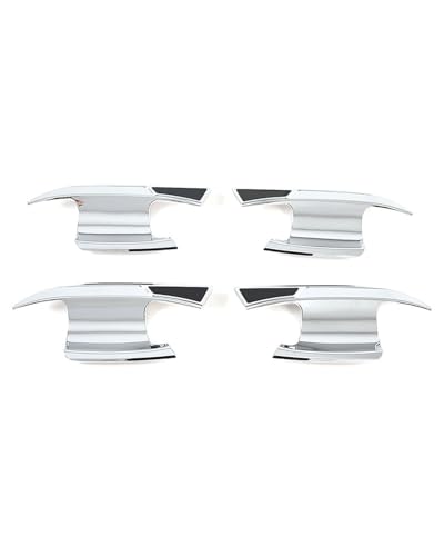 HGYFS5 Scratch Protection Doppel-Smart Türgriffabdeckung passend für Teramont 2019-2021 kratzfeste Einloch-Design-Upgrades für Außenbereich Anti-Scratch Covers(Blade door bowl plating) von HGYFS5