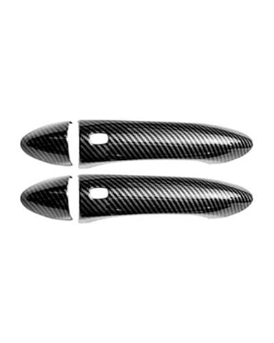 HGYFS5 Scratch Protection Doppel-Smart Türgriffschutz-Set für Buick Regal 2018-2023 Kratzfeste Abdeckung ohne Bohrung Außenausstattung Zubehör Anti-Scratch Covers(2 doors carbon fiber pattern) von HGYFS5