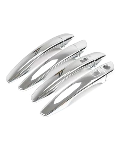 HGYFS5 Scratch Protection Doppelt-Smart Einloch Türgriffschutz FÜR C4 Picasso 2015-2022 Außenleisten-Kratzschutzset Anti-Scratch Covers(Electroplating) von HGYFS5