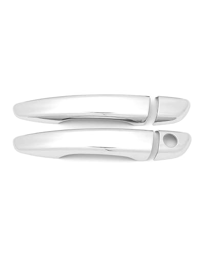 HGYFS5 Scratch Protection Einzelloch Türgriffschutz Für Spacetourer 2017-2022 - Kratzfeste Dekorfolie Für Außentürschalen Und Handgriffleisten Anti-Scratch Covers(2 doors electroplated) von HGYFS5