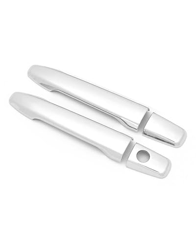 HGYFS5 Scratch Protection FÜR C-Crosser 2008-2012 - Einloch Türgriffabdeckung Mit Kratzschutz - Schutzfolie Für Türschalen Dekoration Anti-Scratch Covers(2 doors electroplated) von HGYFS5